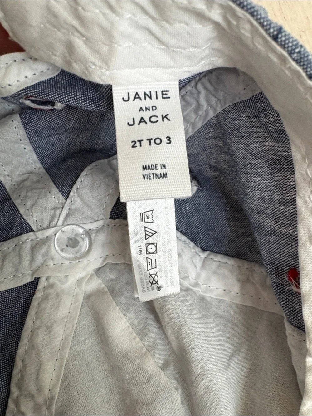 Janie and Jack light blue